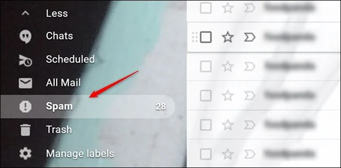 Gmail Mail komt niet aan Spam folder check Gmail Mail komt niet aan Spam folder