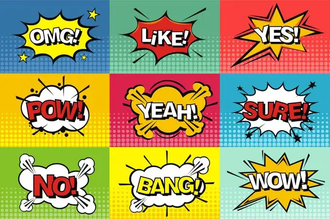 Grafisch Design Trends Pop-art en comics Grafisch Design Trends Pop-art en comics