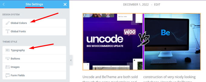 Letterkleur in Wordpress wijzigen met Elementor (globaal) Letterkleur in Wordpress wijzigen met Elementor (globaal)