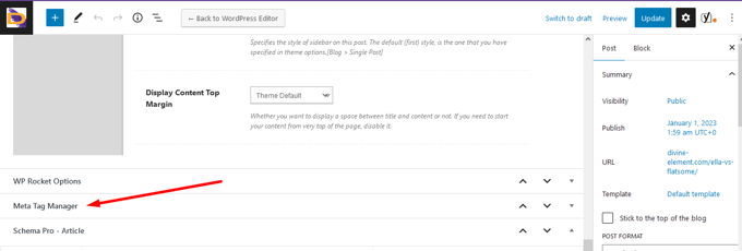 Metatag toevoegen aan WordPress met Meta Tag Manager Metatag toevoegen aan WordPress met Meta Tag Manager