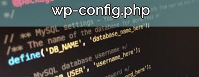 wp-config.php bestand aanpassen wp-config.php bestand aanpassen