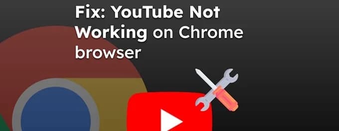 Tips YouTube werkt niet in de Chrome-browser YouTube werkt niet in de Chrome-browser